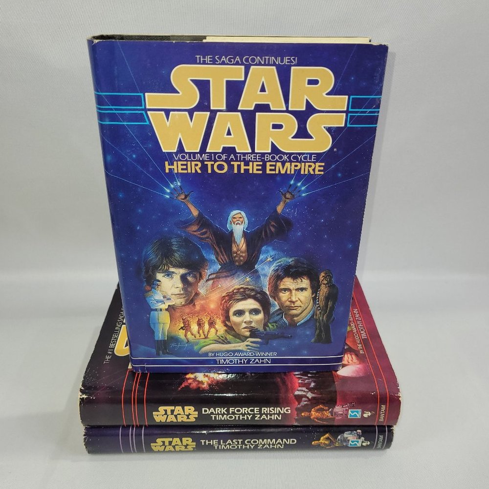Star Wars Thrawn Trilogy Book Club Hardcover 3 Set Novels Timothy Zahn